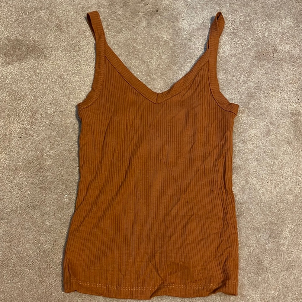 Orange Tank Top